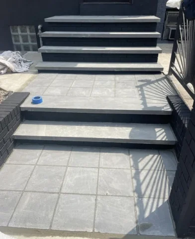 Stoop Renovation- Flatbush, Brooklyn.